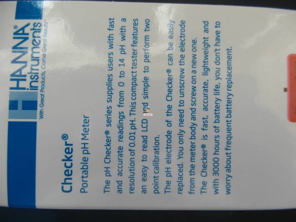 pH Tester Hi 98103